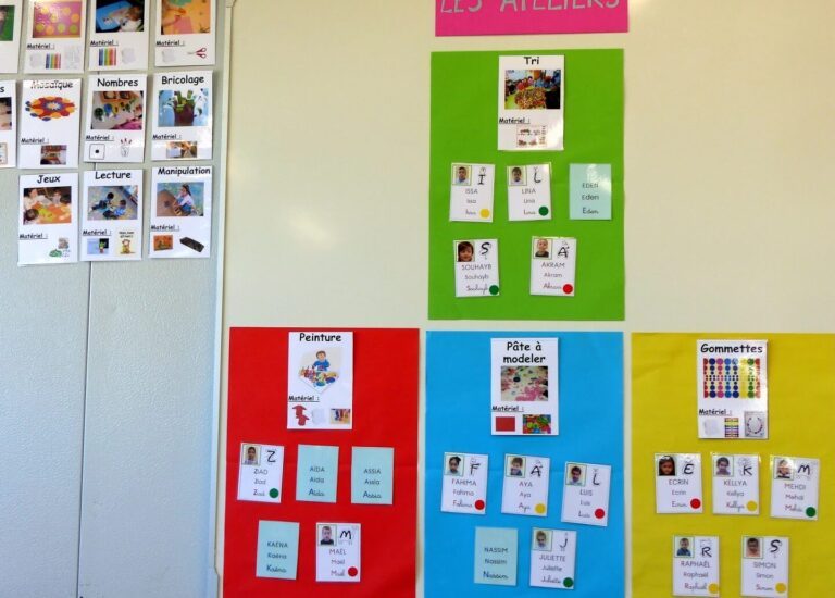 Comment organisateur un atelier autonome Montessori en grande section ?